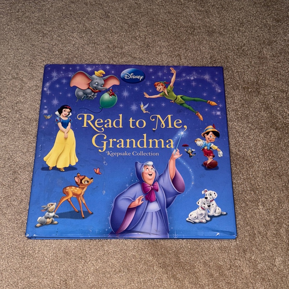 Disney Blue Keepsake Book with Beloved Characters